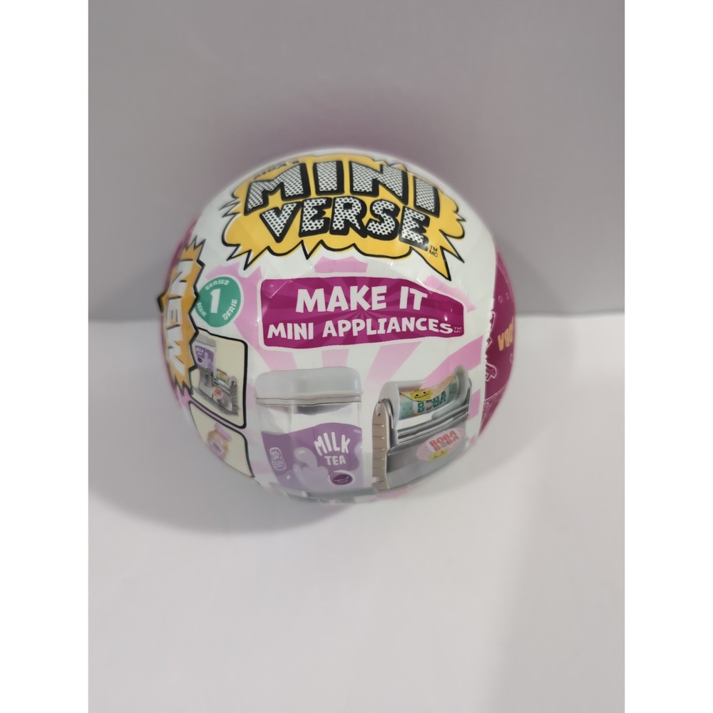 MGA'S Mini Verse Make It Mini Appliances Series 1 Brand New Milk Tea Machine
